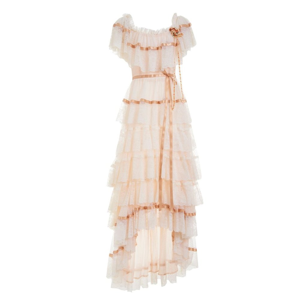 LoveShackFancy LIMITED EDITION RARE Fabia Wedding Dress Gown - Picture 7 of 16